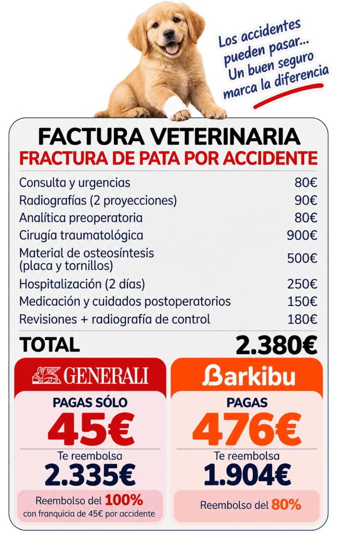 Comparar Petplan y Barkibu