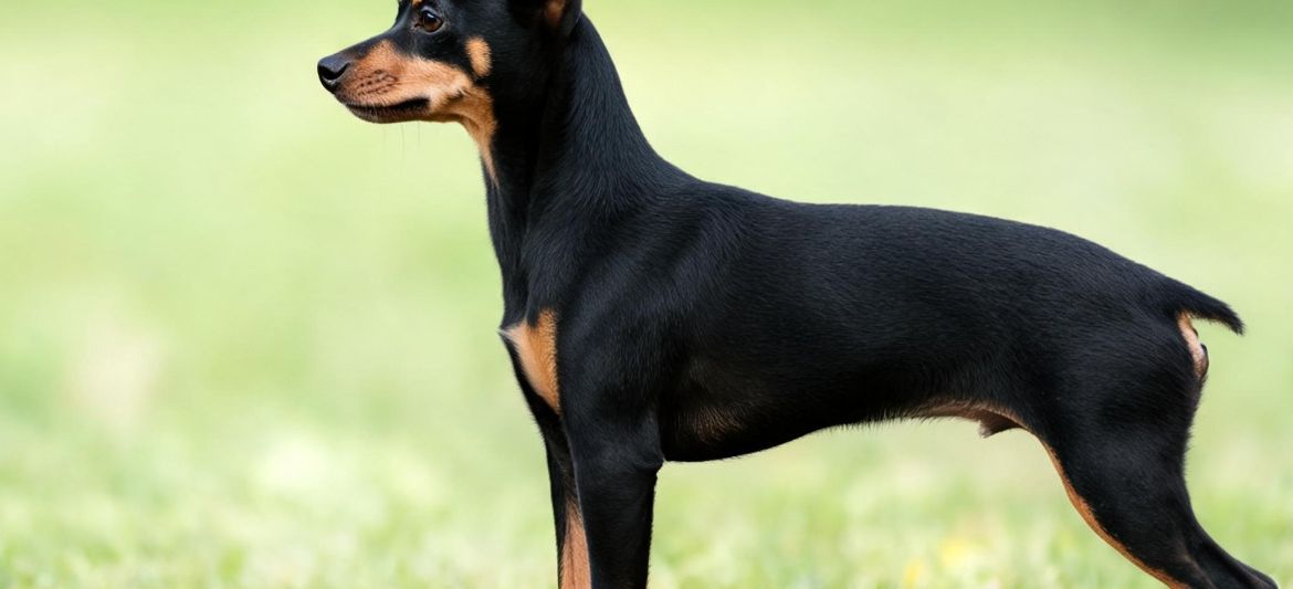 English Toy Terrier black and tan toy terrier