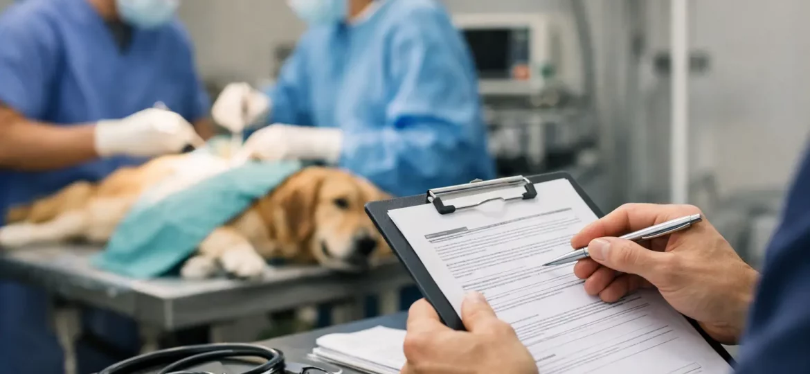 Cobertura para cirugía veterinaria: qué revisar