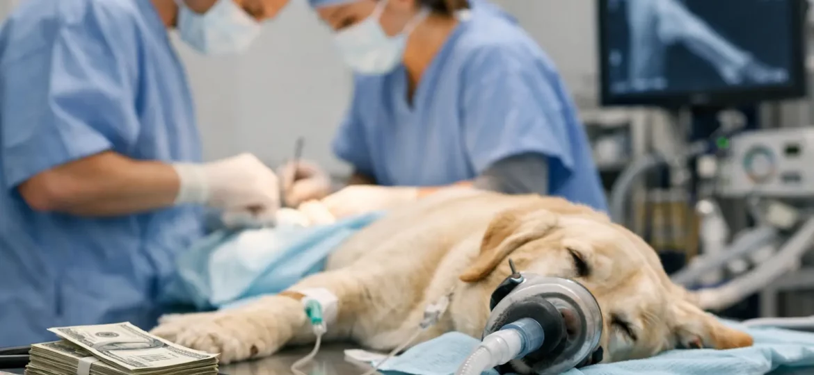 Caso real de cirugía de perro reembolsada