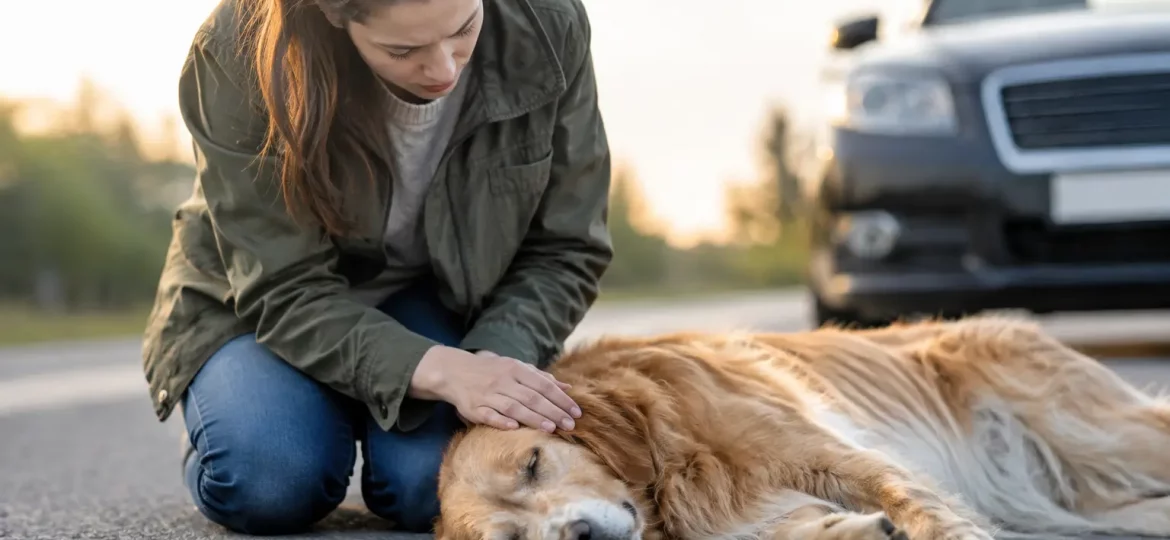 Qué hacer tras atropello de mascota: 7 pasos